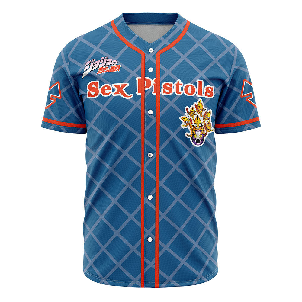 Guido Mista Six Bullets Jojo's Bizarre Adventure Baseball Jersey