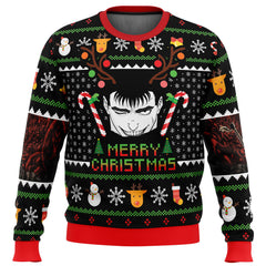 Guts Santa Claus Berzerk Ugly Christmas Sweater