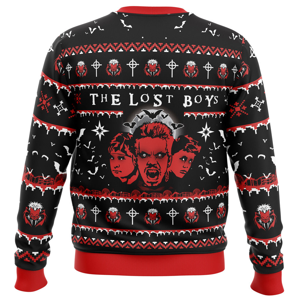 Half Vampire The Lost Boys Ugly Christmas Sweater