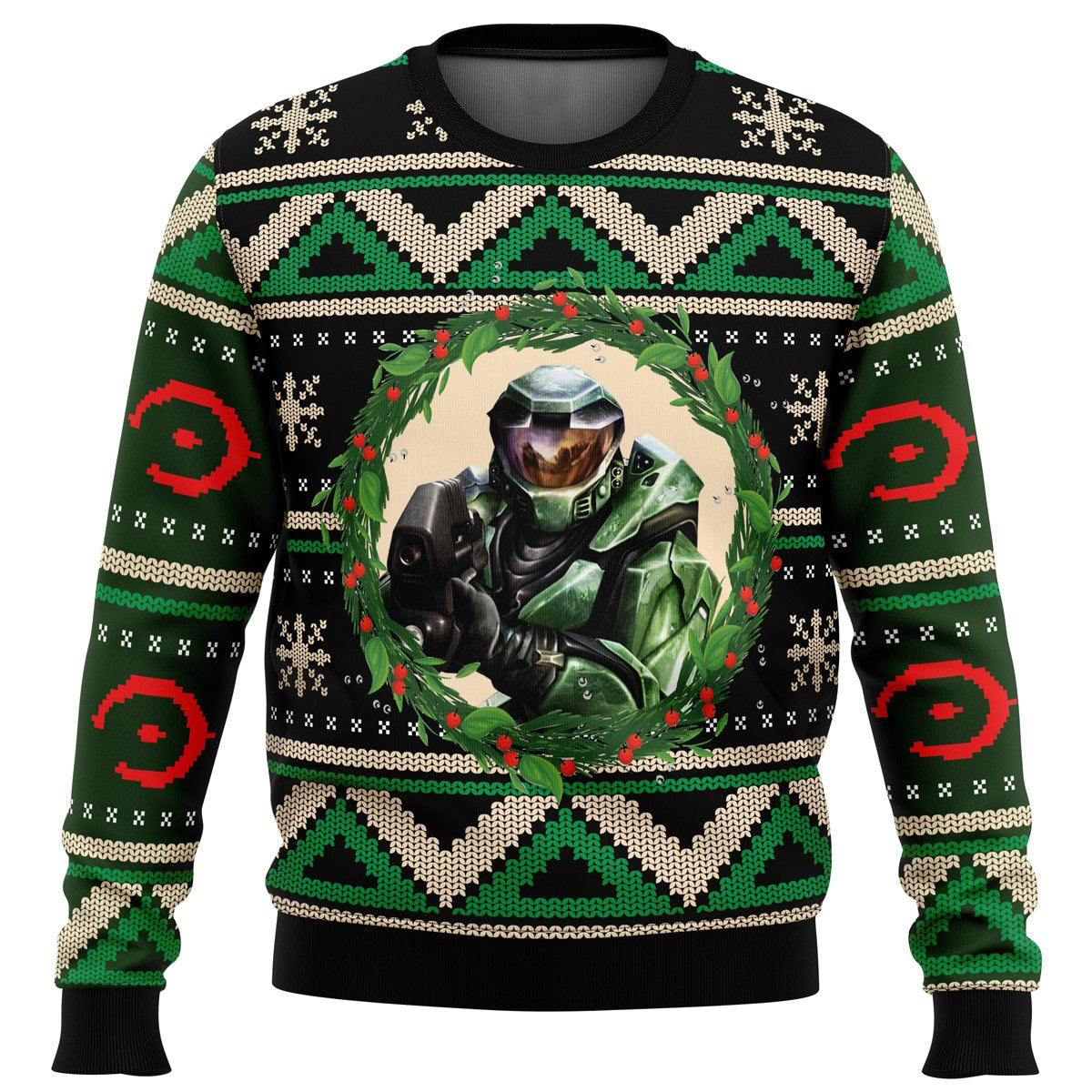 Halo Ugly Christmas Sweater