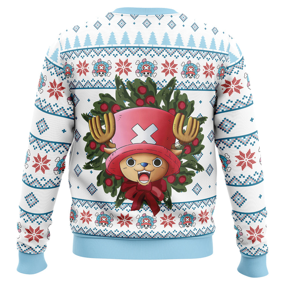 Happy Tony Tony Chopper One Piece Ugly Christmas Sweater