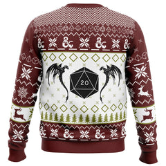 Have Yourself A Merry Little Crit-Mas Dungeons and Dragons Ugly Christmas Sweater