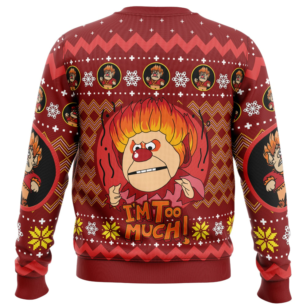 Heat Miser The Year Without a Santa Claus Ugly Christmas Sweater