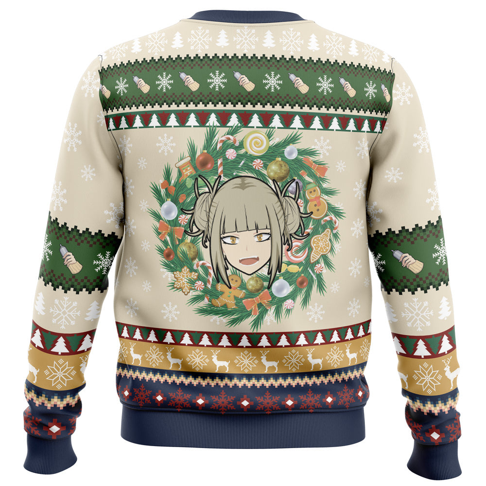 Himiko Toga Christmas My Hero Academia Ugly Christmas Sweater