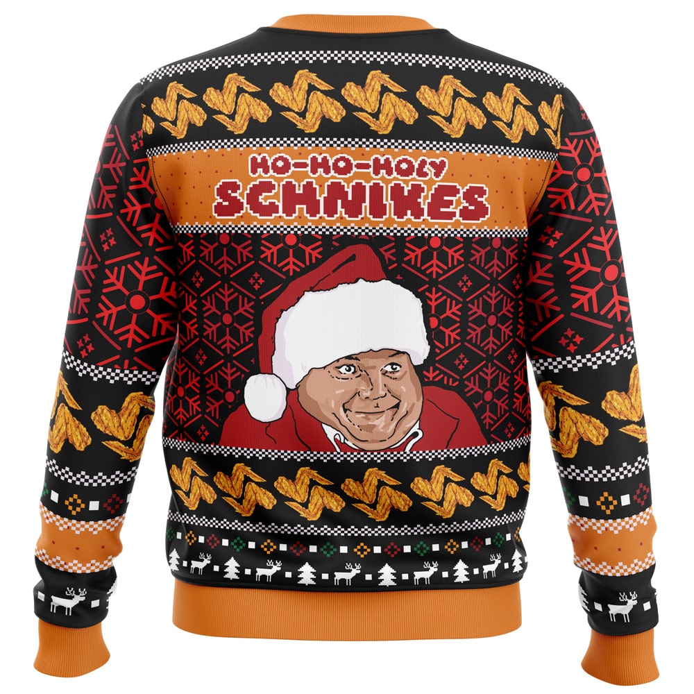 Ho Ho Holy Schnikes Tommy Boy Ugly Christmas Sweater