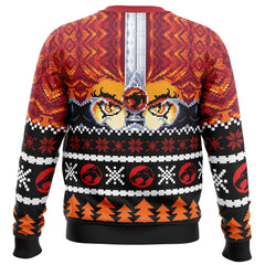 Ho Ho Hooo Holiday Thundercats Ugly Christmas Sweater