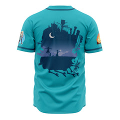 Howls Moving Castle Studio Ghibli Baseball Jersey