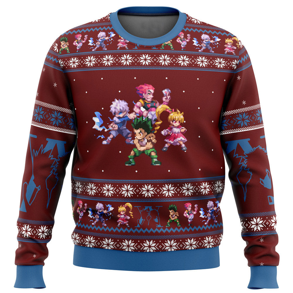 Hunter X Hunter Sprites Ugly Christmas Sweater