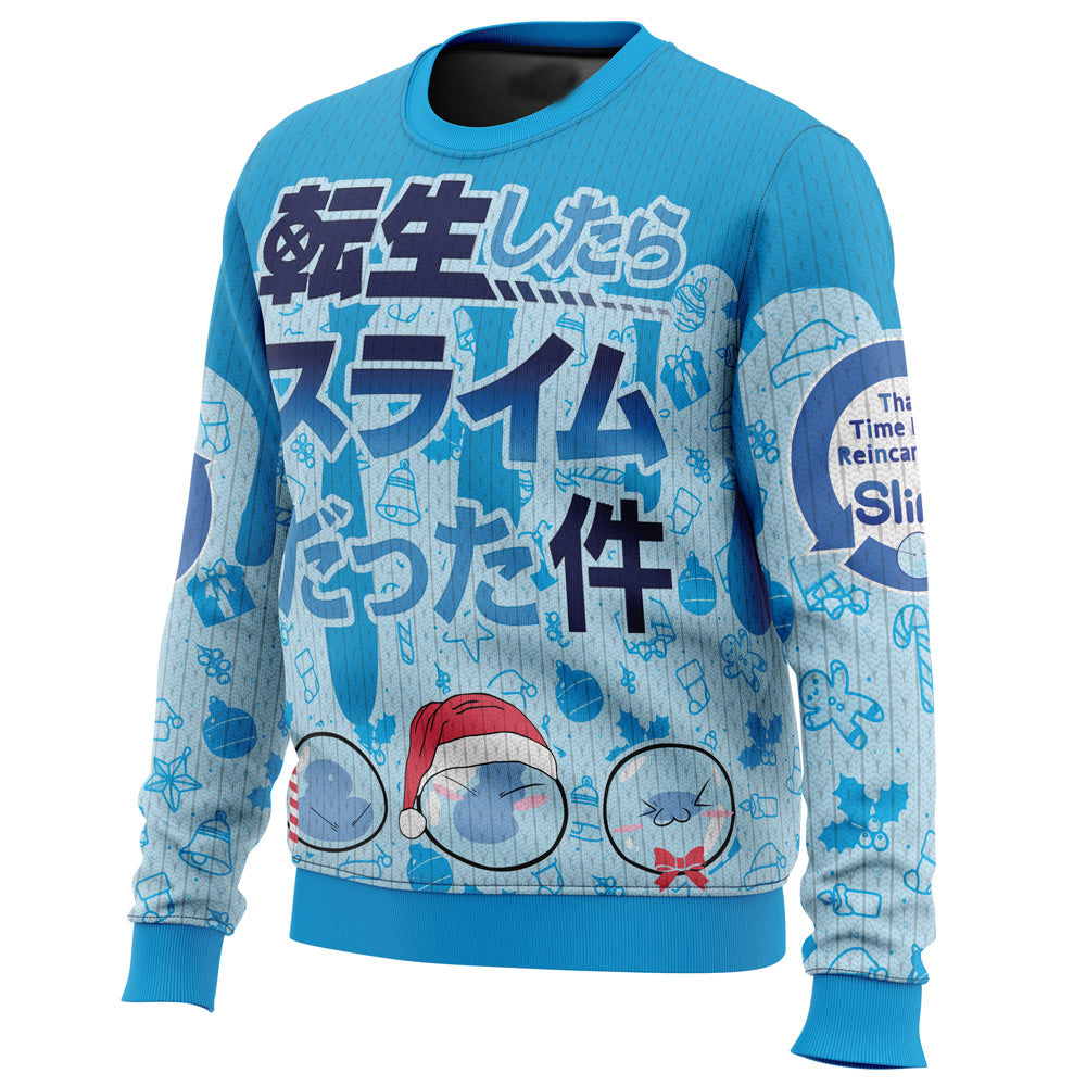 I Got Slimy That time I got reincarnated as a slime Christmas Sweater