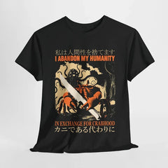 "I Abandon My Humanity Crab" T Shirt