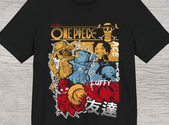 " Luffy x Two Brother - Onepiece" T Shirt