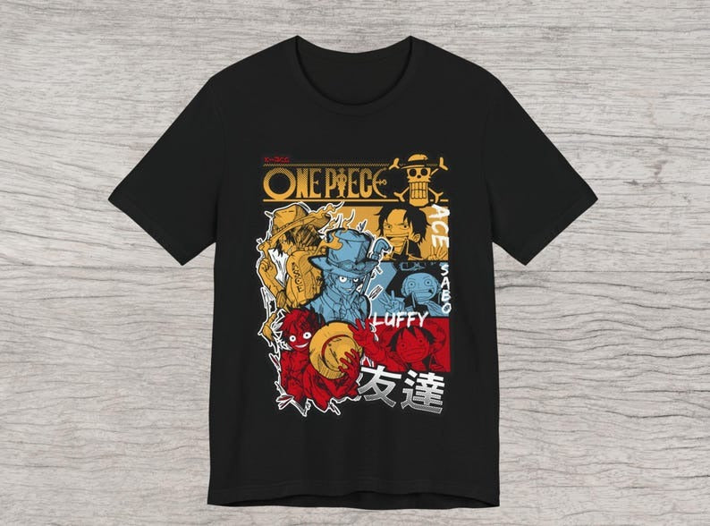 " Luffy x Two Brother - Onepiece" T Shirt