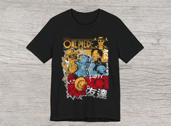 " Luffy x Two Brother - Onepiece" T Shirt