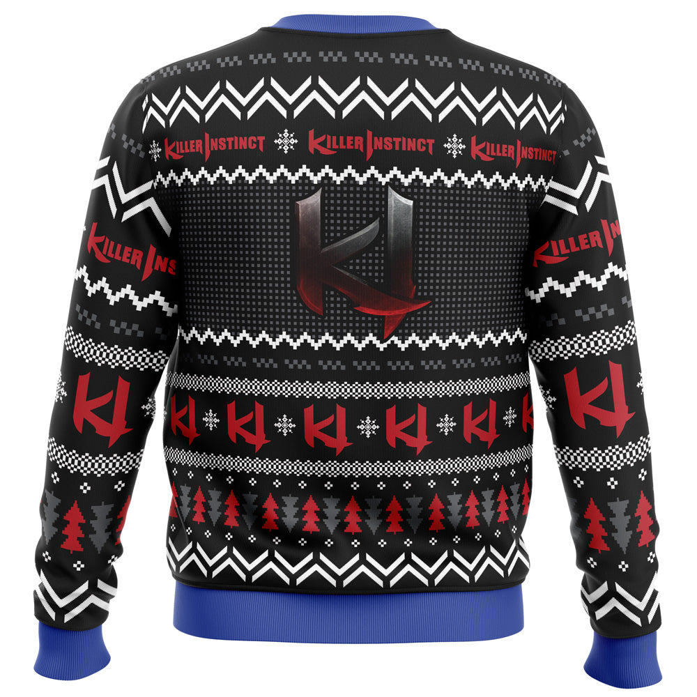 Instinct of a Killer Select Killer Instinct Ugly Christmas Sweater