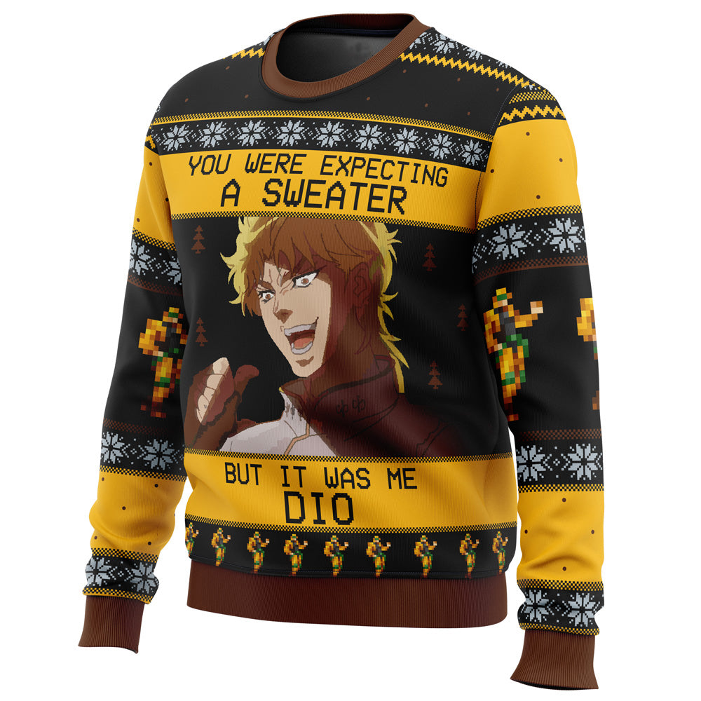 It Was Me Dio Jojo's Bizarre Adventure Ugly Christmas Sweater