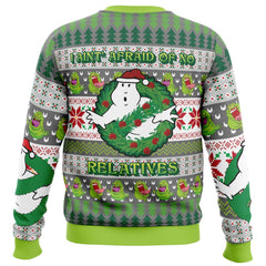 Jinglebusters Ghostbusters Ugly Christmas Sweater