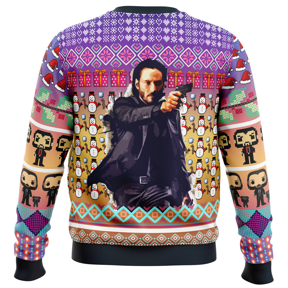 John Wick Ugly Christmas Sweater