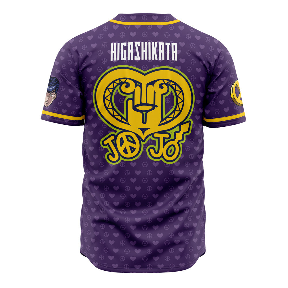 Josuke Shining Diamond Jojo's Bizarre Adventure Baseball Jersey