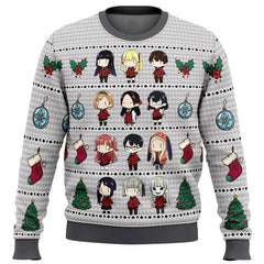 Kakegurui Chibi Gamblers Ugly Christmas Sweater