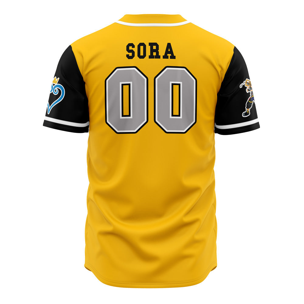 Keyblade Corps Sora Kingdom Hearts Baseball Jersey