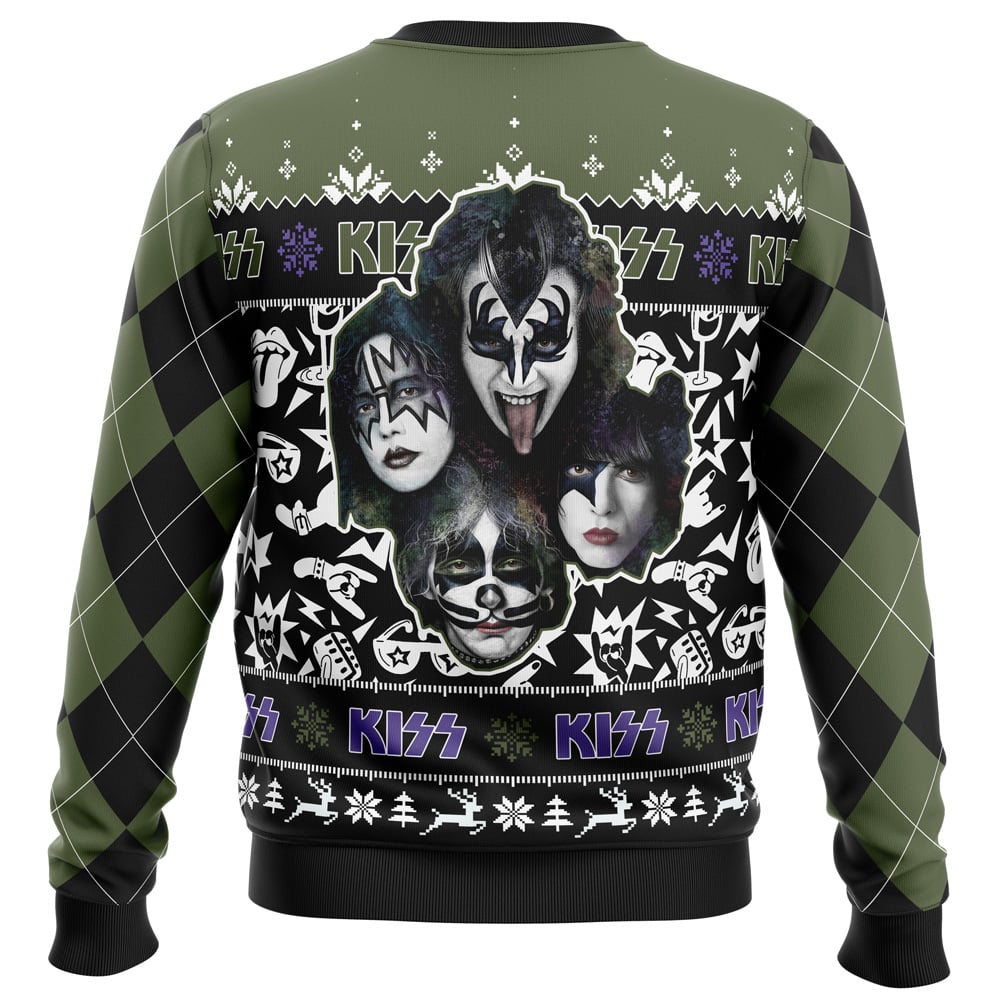 Kiss Band Ugly Christmas Sweater