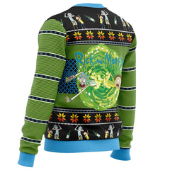 Let's Get Schwifty! Rick and Morty Ugly Christmas Sweater