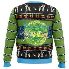 Let's Get Schwifty! Rick and Morty Ugly Christmas Sweater