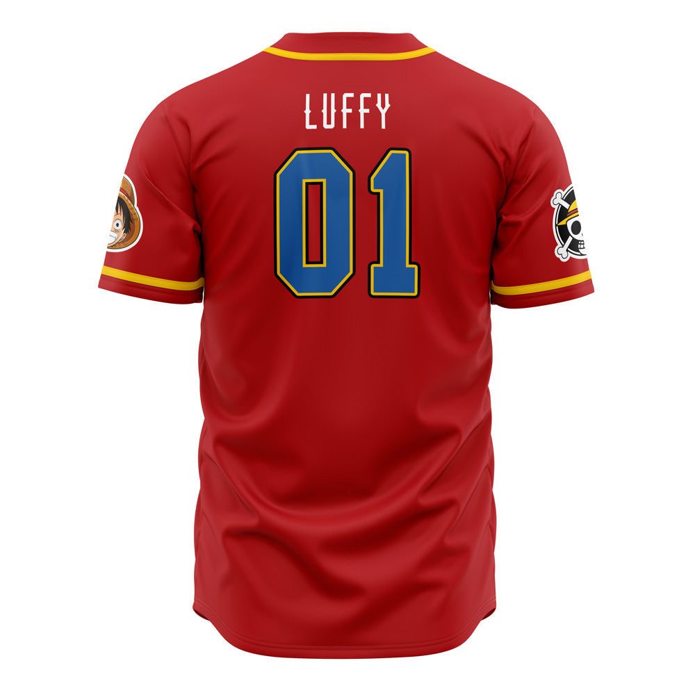 Luffy One Piece Baseball Jersey