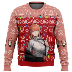 Makima Chainsaw Man Ugly Christmas Sweater