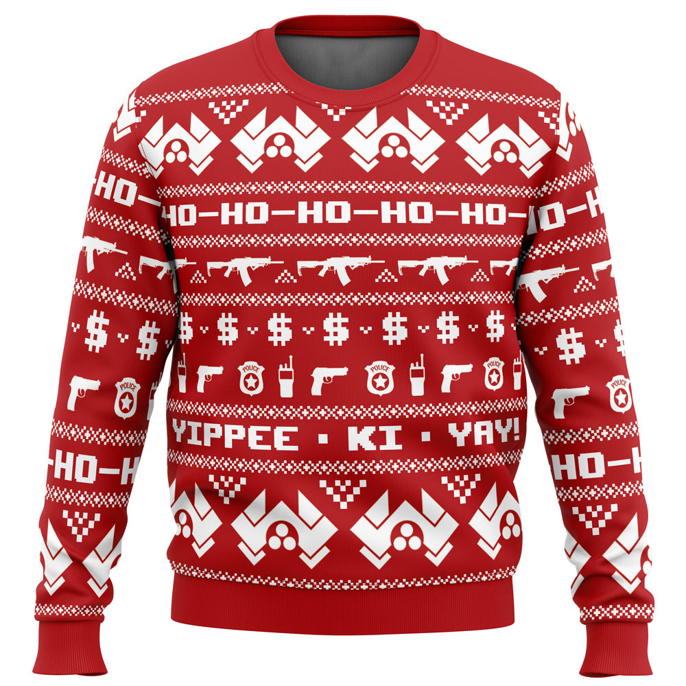 McClane Winter Die Hard Ugly Christmas Sweater