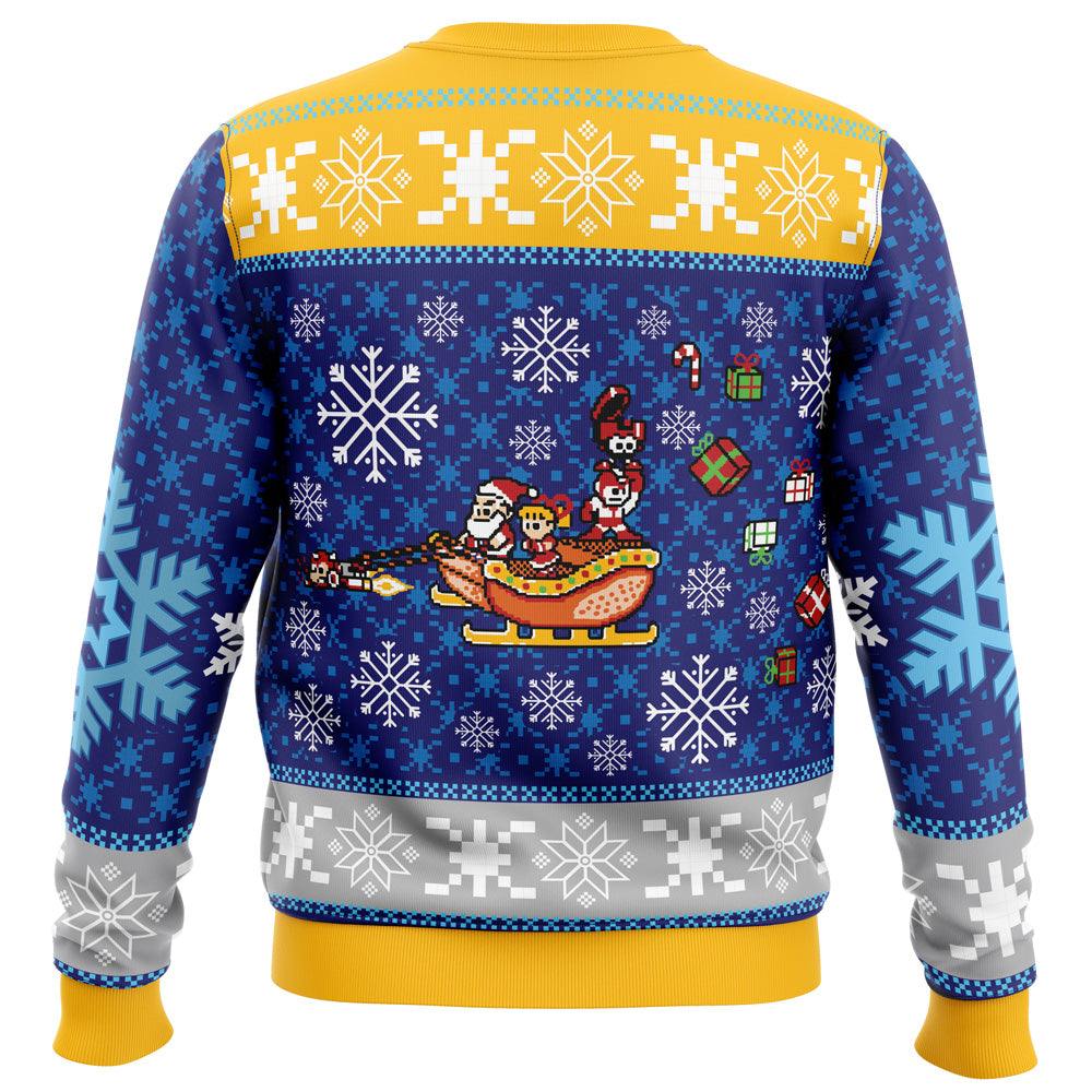 Mega Merry Christmas Mega Man Ugly Christmas Sweater