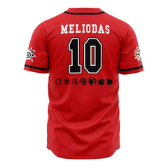 Meliodas Seven Deadly Sins Baseball Jersey