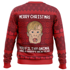 Merry Christmas Home Alone Ugly Christmas Sweater