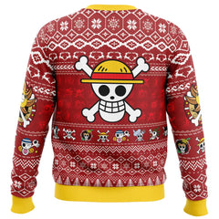 Merry Mugiwara Pirates One Piece Ugly Christmas Sweater