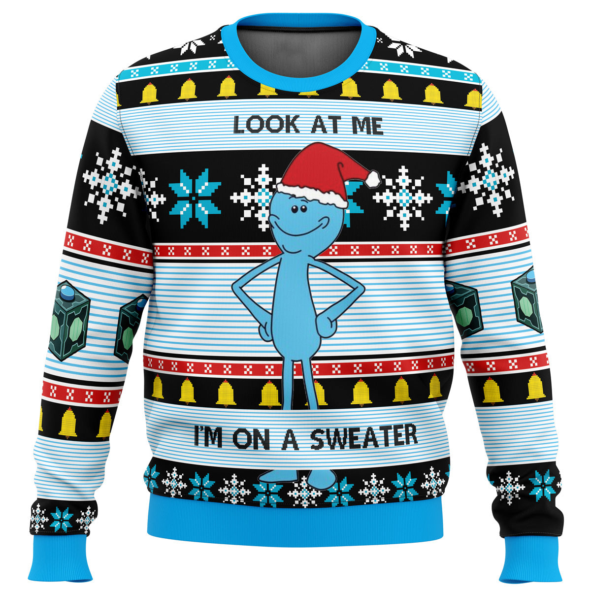 Mr. Meeseeks Ugly Christmas Sweater