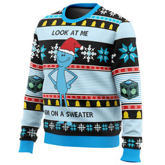 Mr. Meeseeks Ugly Christmas Sweater