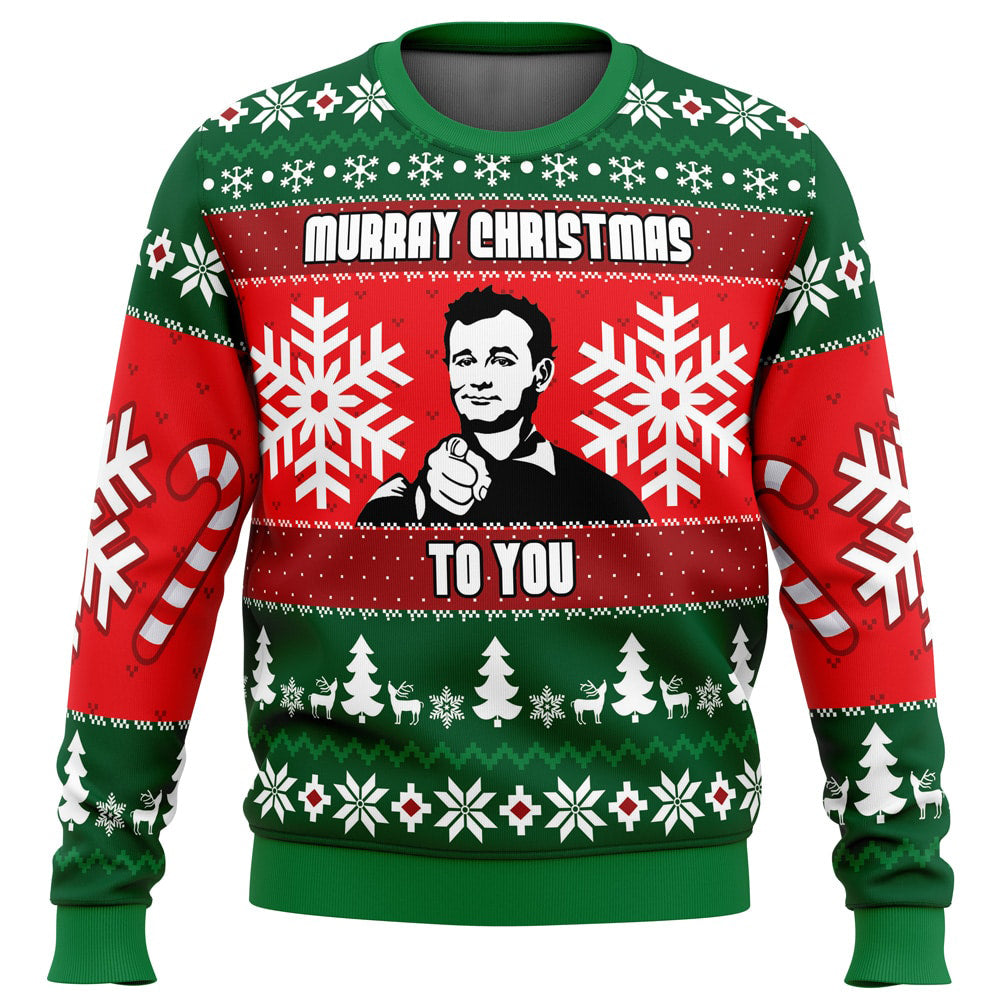 Murray Christmas Bill Murray Ugly Christmas Sweater