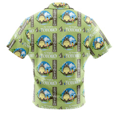 My Neighbor Totoro Studio Ghibli Button Up Hawaiian Shirt