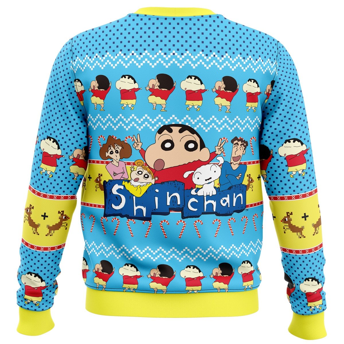 Naughty Shinnosuke Crayon Shin-chan Ugly Christmas Sweater