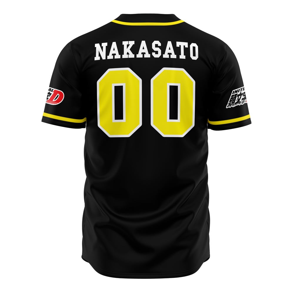 Night Kids Initial D Baseball Jersey