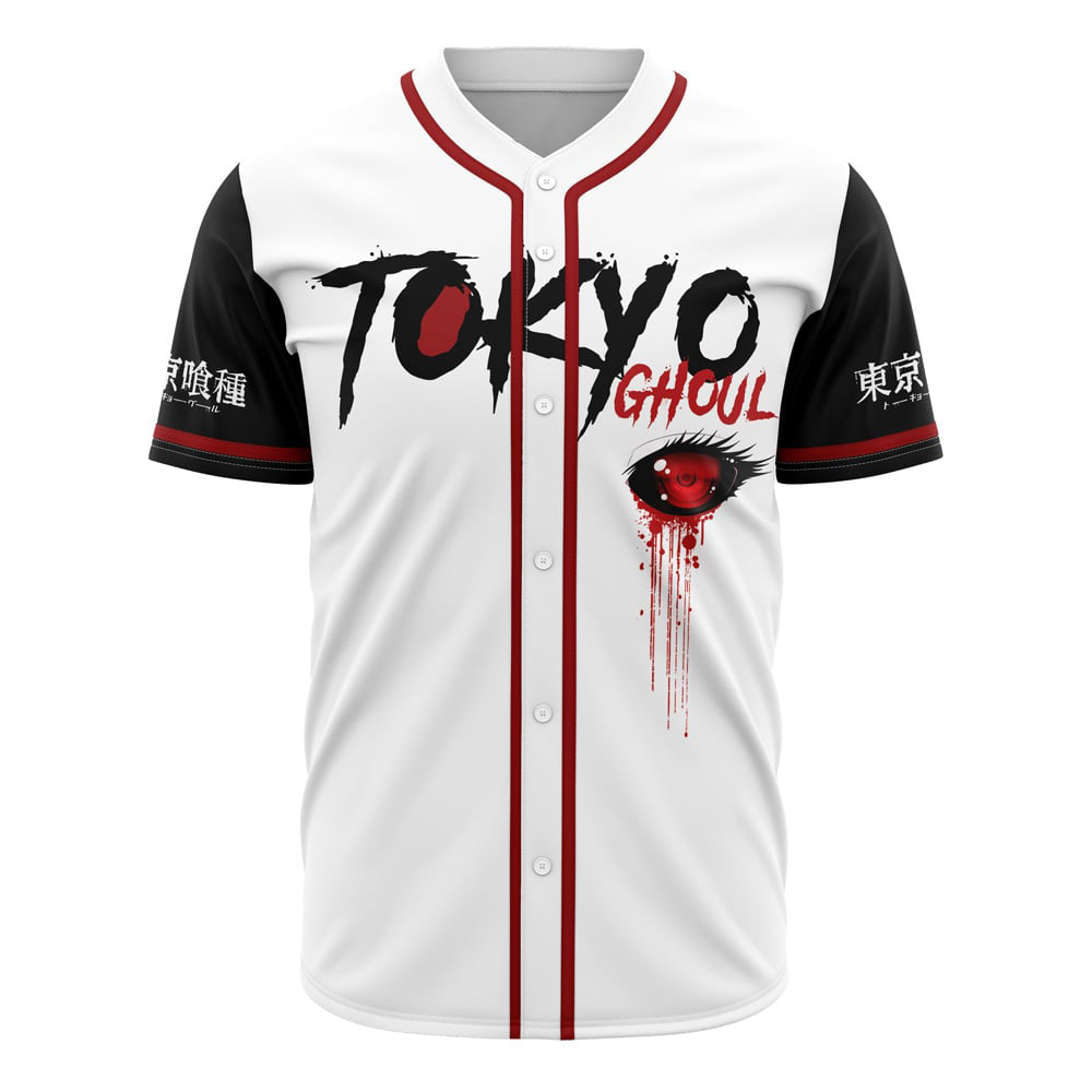 One Eyed Ghoul Tokyo Ghoul Baseball Jersey