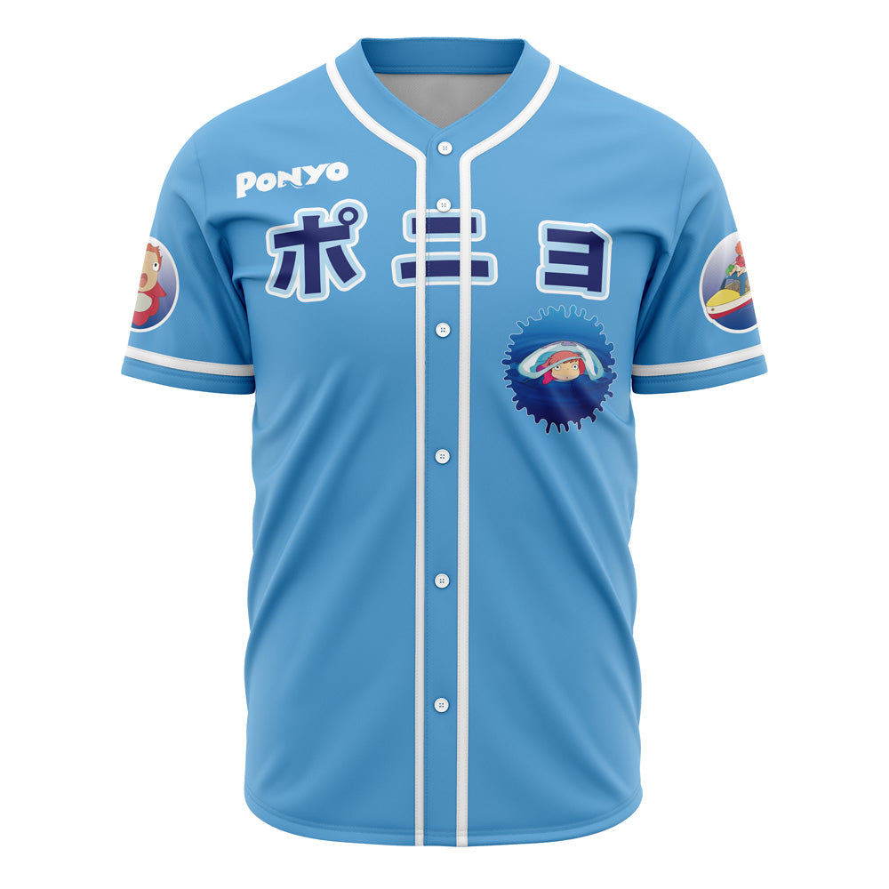 Ponyo Studio Ghibli Baseball Jersey