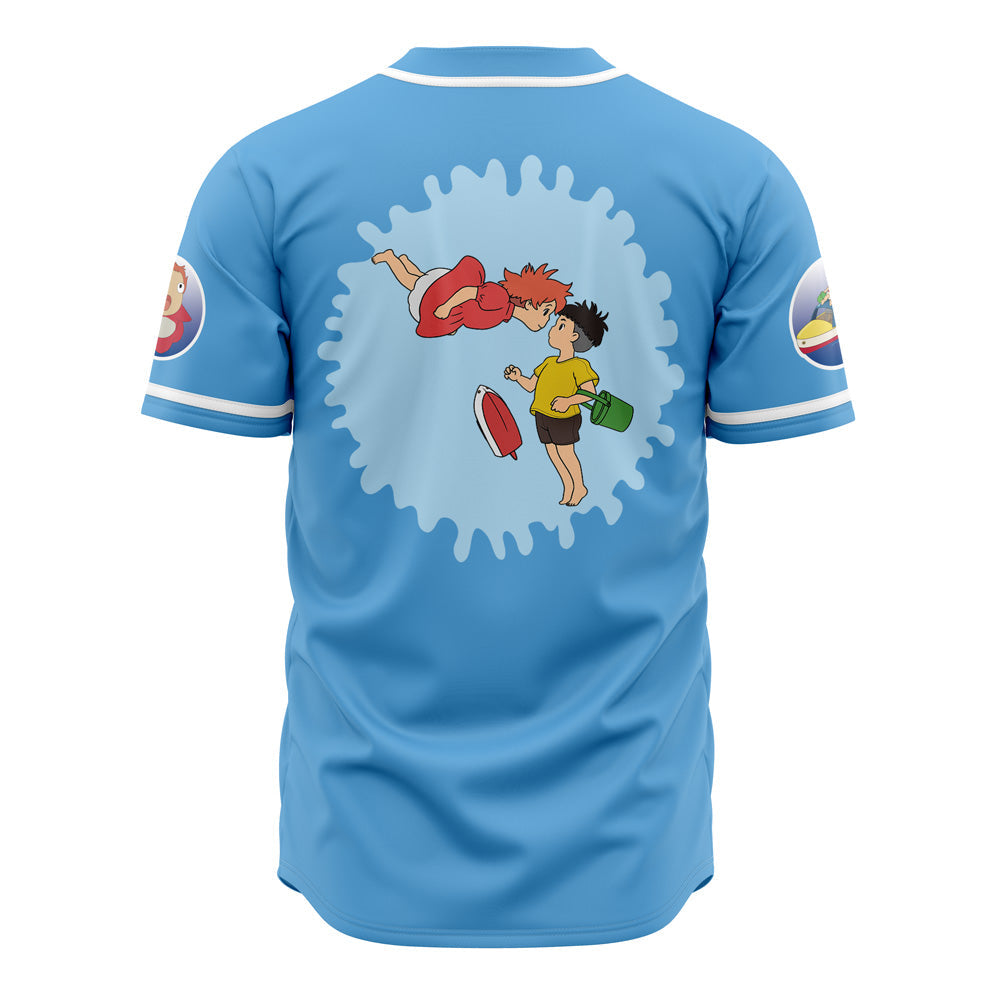 Ponyo Studio Ghibli Baseball Jersey