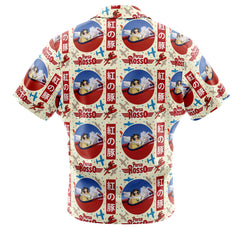 Porco Rosso Studio Ghibli Button Up Hawaiian Shirt