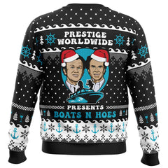 Prestige Worldwide Boat n Hoes Step Brothers Ugly Christmas Sweater