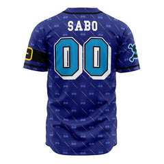 Revolutionary Army Sabo One Piece Baseball Jersey