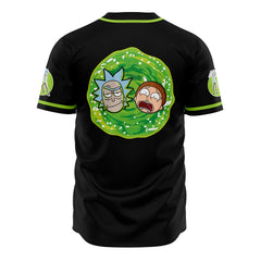 Rick and Morty Trippy Cosmic Rick Baseball Jersey