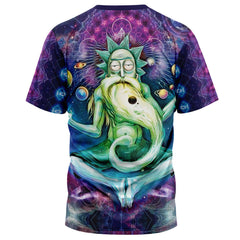 Rick and Morty Trippy Cosmic Rick T-Shirt