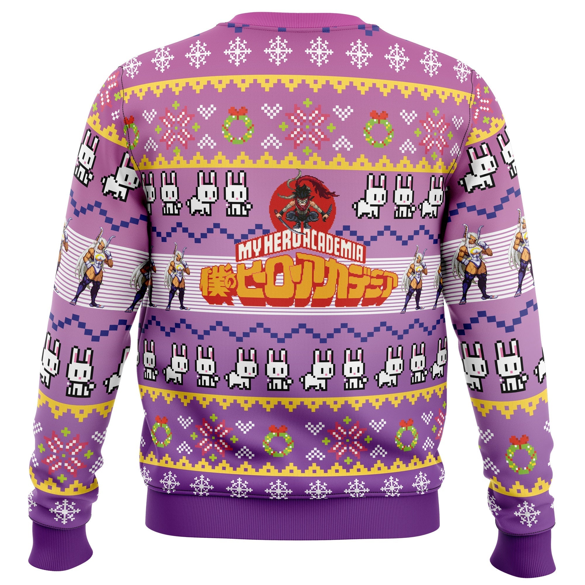 Rumi Usagiyama Mirko My Hero Academia Ugly Christmas Sweater