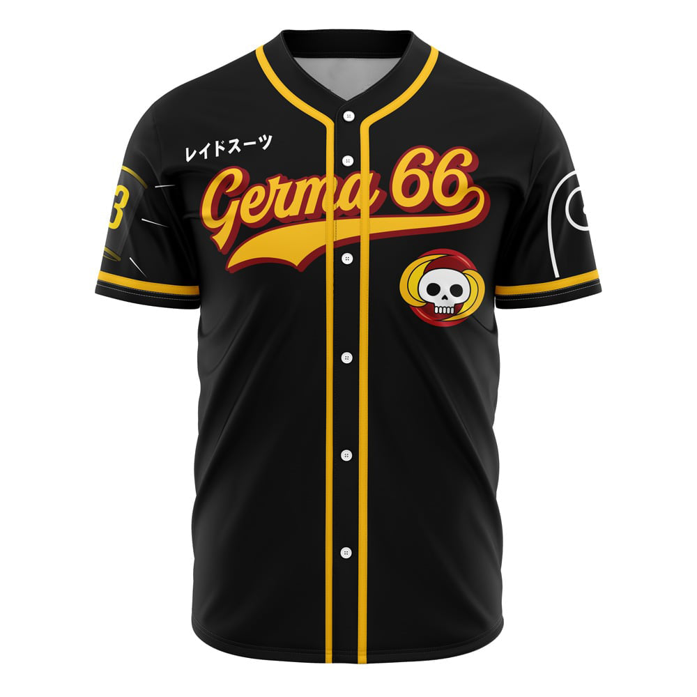 Sanji Germa 66 One Piece Baseball Jersey